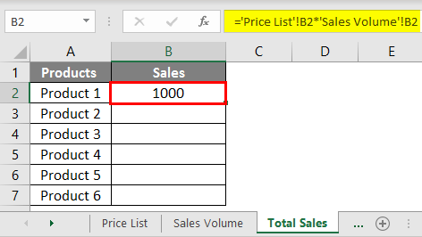 Product and Price example 1.7