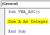 VBA ASC Example 1-3