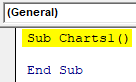 VBA Charts Example 1-1