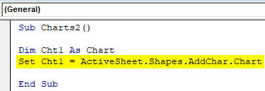 VBA Charts Example 2-3