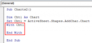 VBA Charts | How to Create Charts in Excel Using VBA Code?
