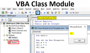 VBA Class Module | How To Insert Class Module In Excel Using VBA?