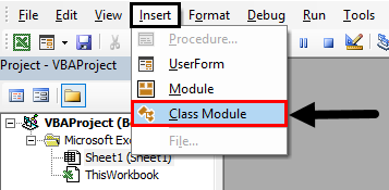 VBA Class Module Example 1-2