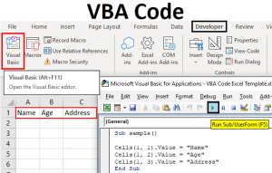 VBA Code | How to Write and Run Code in Excel VBA?