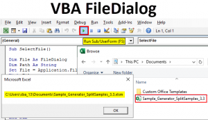 VBA FileDialog | How to Use FileDialog Object in Excel VBA with example?