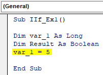 VBA IIF Example 1.4