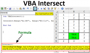 VBA Intersect | How to Use Excel VBA Intersect Function with Examples?