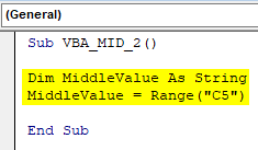 VBA Mid Example 3.2