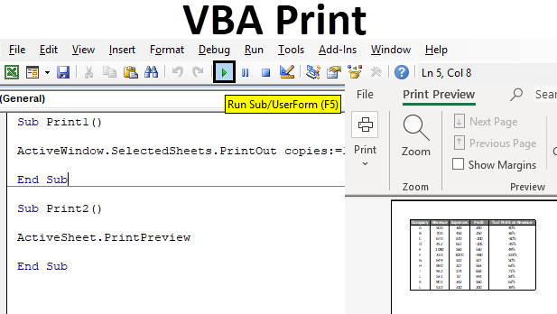 VBA Print