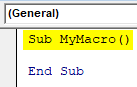 VBA Tutorial Example 2-4