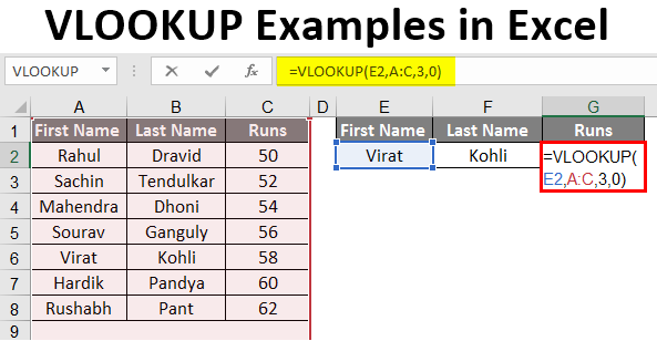 excel vlookup