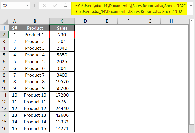 Source Workbook of External References 4