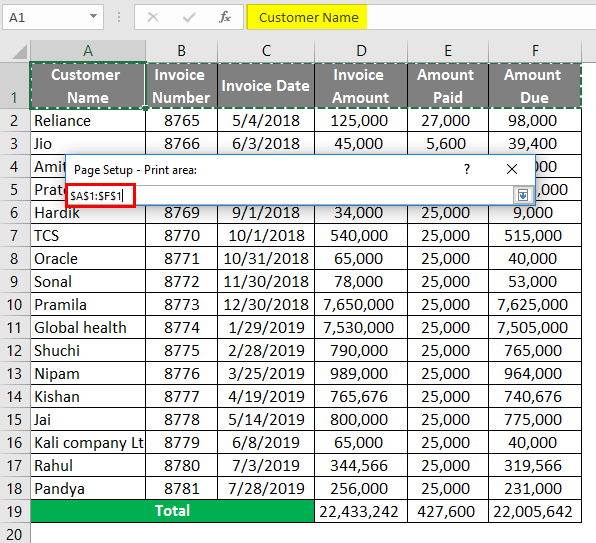 column in example 2-7