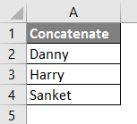 Excel Calculations - concatenate function 1