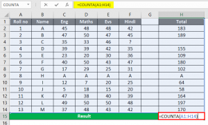 COUNTA Function in Excel | How to Use COUNTA Function in Excel?