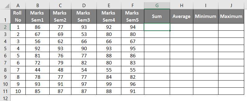 Recorded Macros 2-1