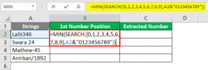 Extract Numbers From String | Methods to Extract Numbers in Excel