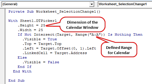 insert calendar example 2-6