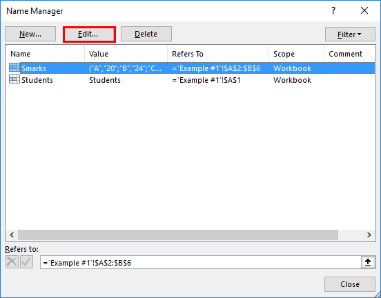 Name Box In Excel How To Use The Name Box In Excel With Examples