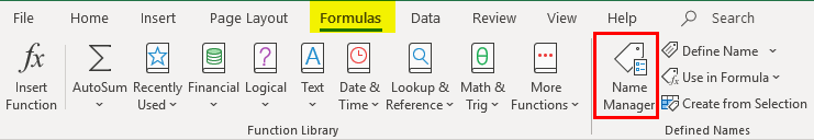 Edit the Name of the Data Range - 1