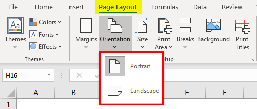 Page Setup in Excel | How to Setup Page in Excel with Examples