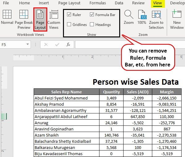 Page Setup in Excel | How to Setup Page in Excel with Examples