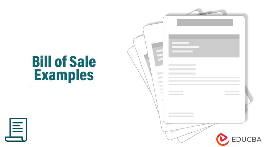 Bill of Sale Examples