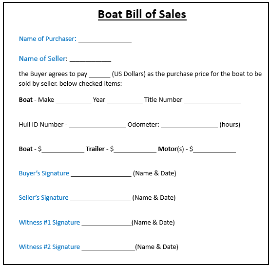  Bill Of Sale Examples Top 4 Practical Examples Of Bill Of Sale