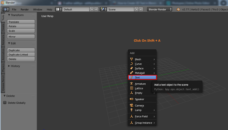 3d Text In Blender Complete Guide To How To Use 3d Text In Blender 