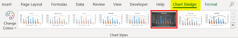 Combo Chart in Excel 1-11