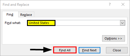 Find and Replace in excel 1-3
