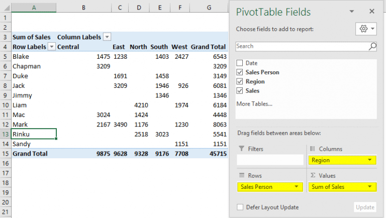 Pivot Table Slicer | How to Add or Create Pivot Table Slicer in Excel?