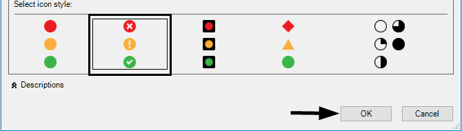 KPI parameters and customization