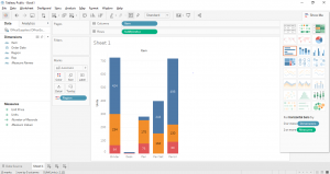 Stacked Bar Chart In Tableau 