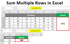 excel how many rows in a table
