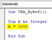 VBA ByRef Example 1.3