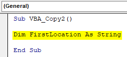 VBA Copy File Example 2.2