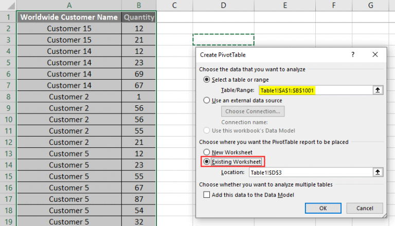 Vba Refresh Pivot Table How To Use Refresh Pivot Table In Excel Vba 7122