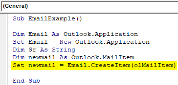 VBA Send Email From Excel 10