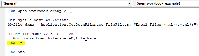 Vba Workbook Open Methods To Open Exel Workbooks In Vba 3193