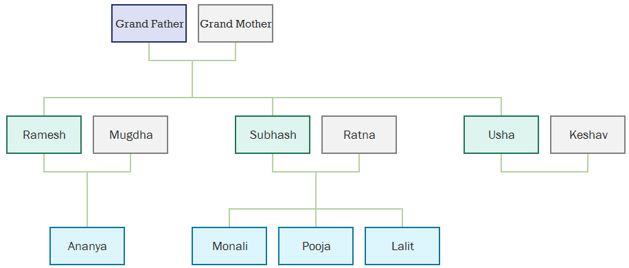 Family Tree in Excel  Creating a Family Tree Template in Excel