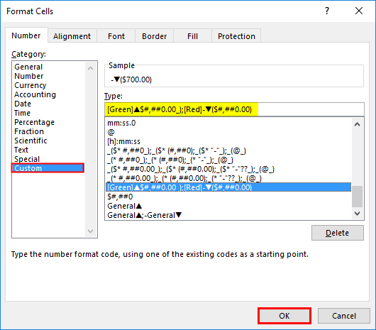 formattazione personalizzata del numero 1.7