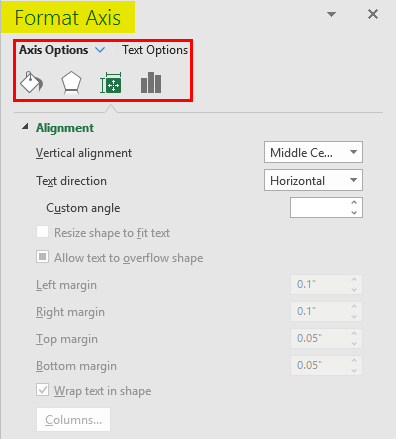 format axis 1