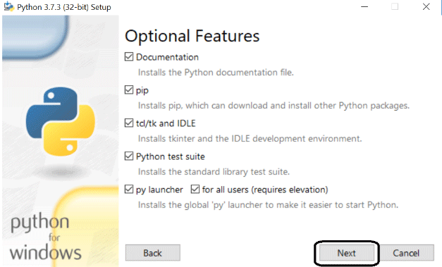 Optional Features