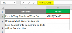 Search For Text in Excel | Examples on How to Search Text in Excel?