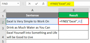 Search For Text in Excel | Examples on How to Search Text in Excel?