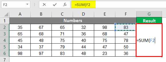 Numbers are Placed Vertically 5-2