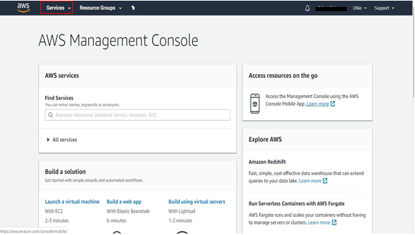 AWS Management Console 