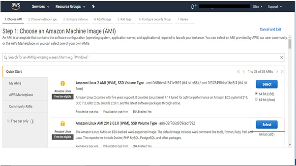 AWS Console 4