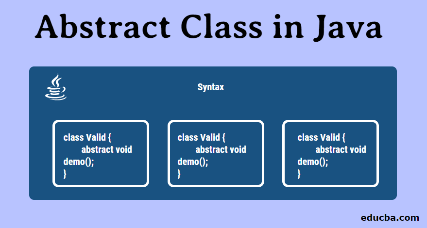 java constructor in abstract class